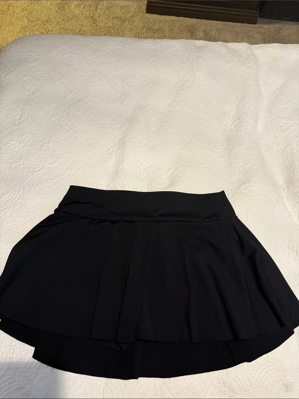 Black Women's Skater Skort- Versatile Everyday Style